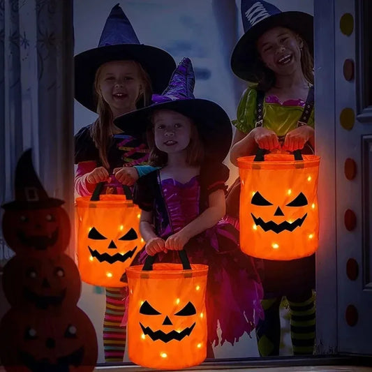 Glow-in-the-Dark Halloween Basket