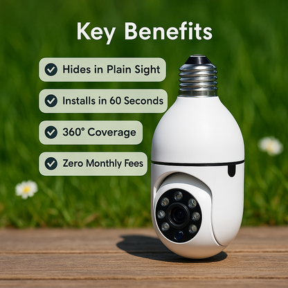Guardian Bulb Security Camera