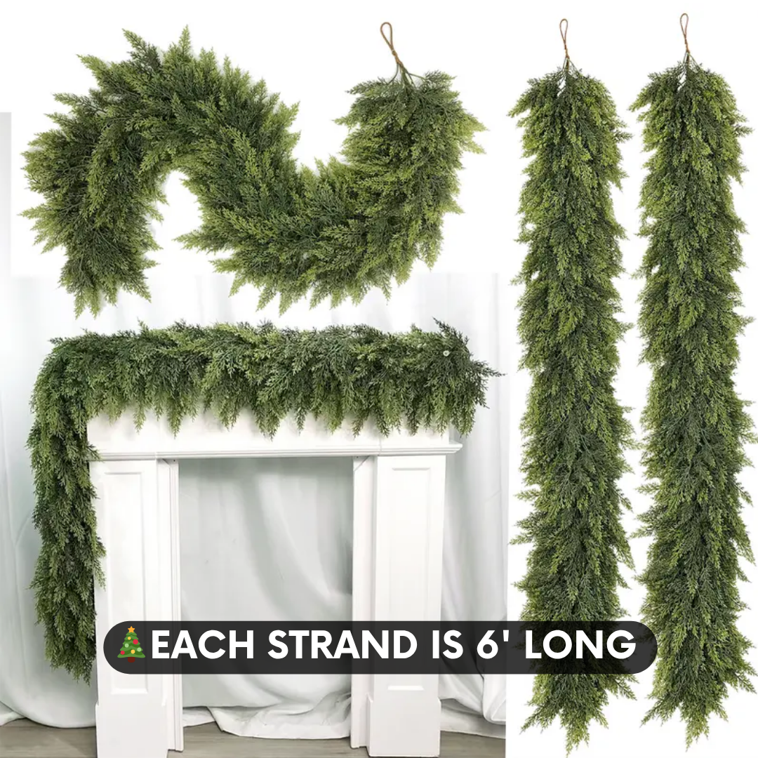 Lush Cedar Holiday Garland + Free Gifts While Supplies Last2