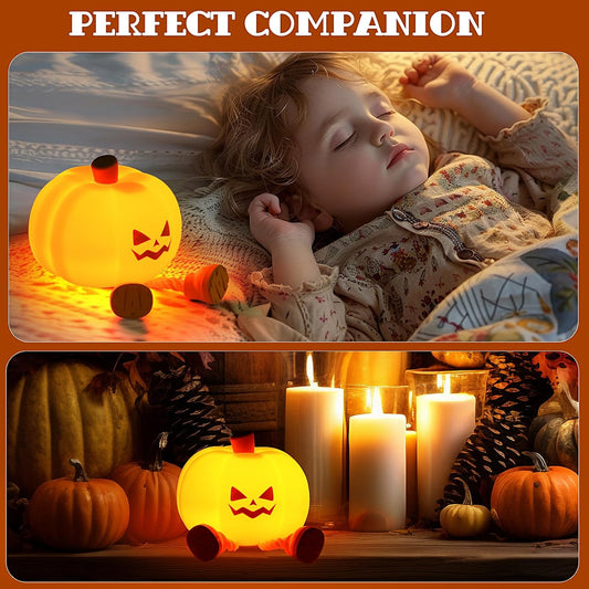 “The Viral Pumpkin Light That Ends Bedtime Battles”