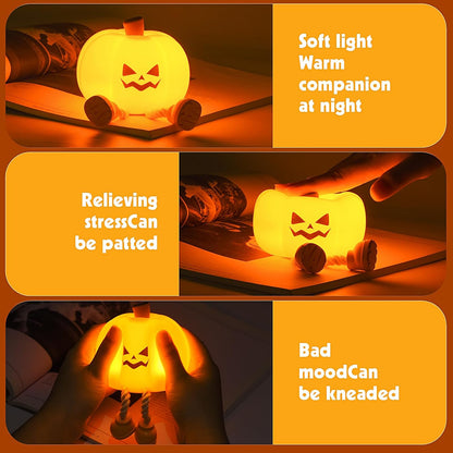 “The Viral Pumpkin Light That Ends Bedtime Battles”