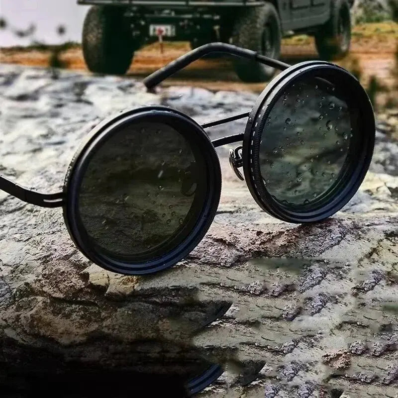 Retro Glam Dimming Sunglasses