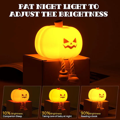 “The Viral Pumpkin Light That Ends Bedtime Battles”