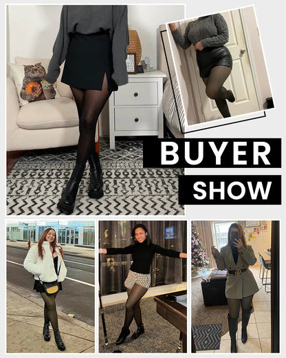 Cozy Fleece Tights for Winter