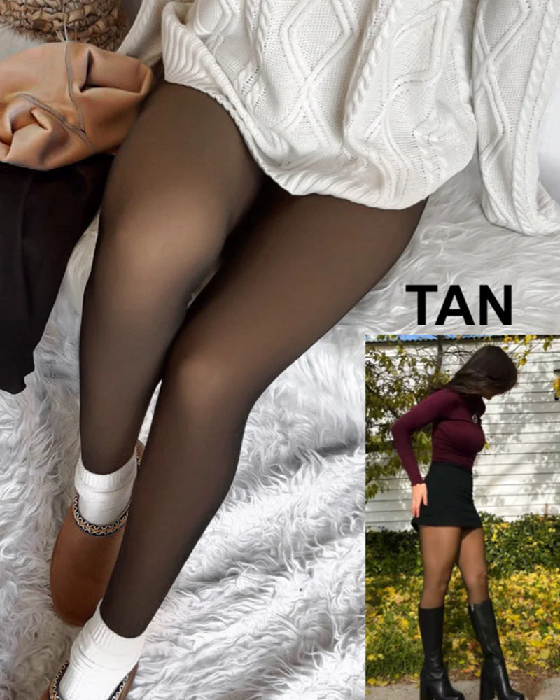 Cozy Fleece Tights for Winter