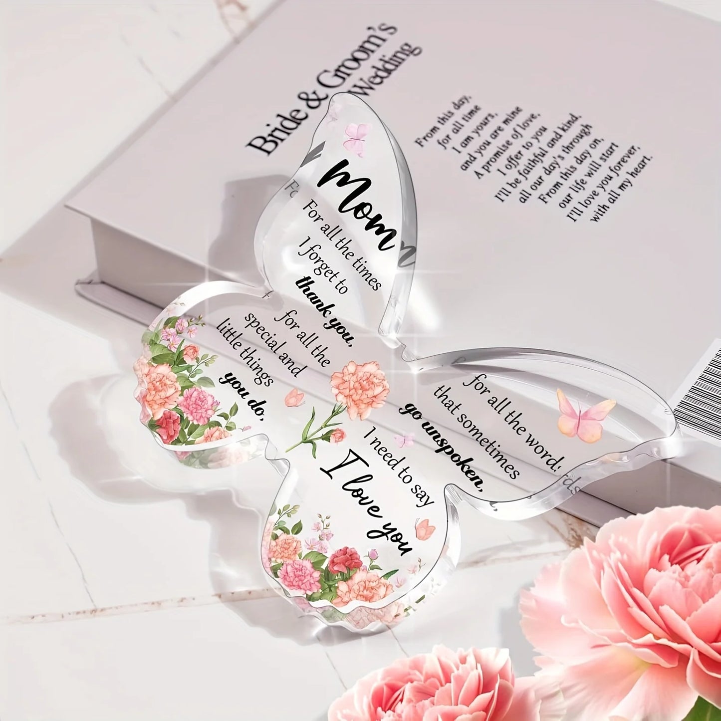Butterfly Mom Keepsake Birthday Gift