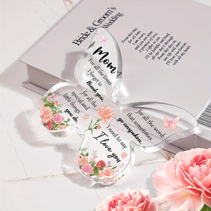 Butterfly Mom Keepsake Birthday Gift