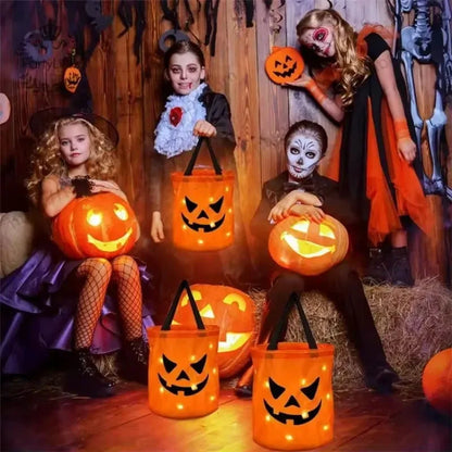 Glow-in-the-Dark Halloween Basket