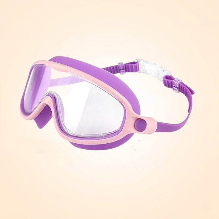 SplashGuard Pro™ Comfort Swim Goggles — Anti-Fog, Leak-Resistant & No Hair Pull