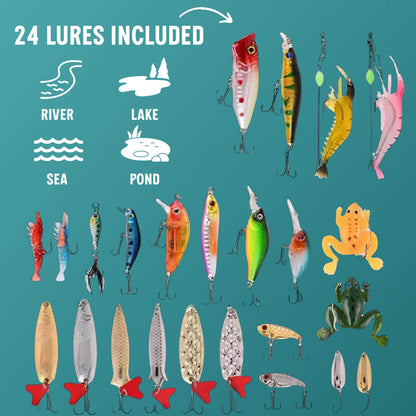 Fishing Lure Advent Calendar